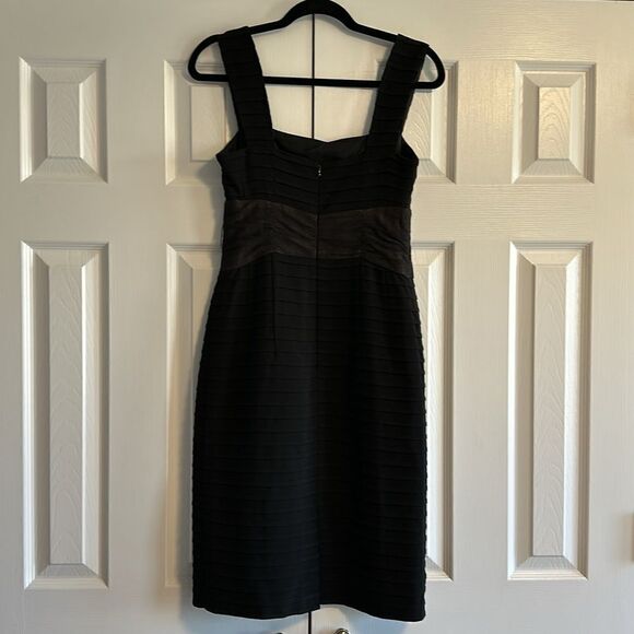 Nanette Lepore Black Tank Mesh Front Dress - Picture 6 of 8